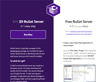 Tablet Screenshot of nugetserver.net